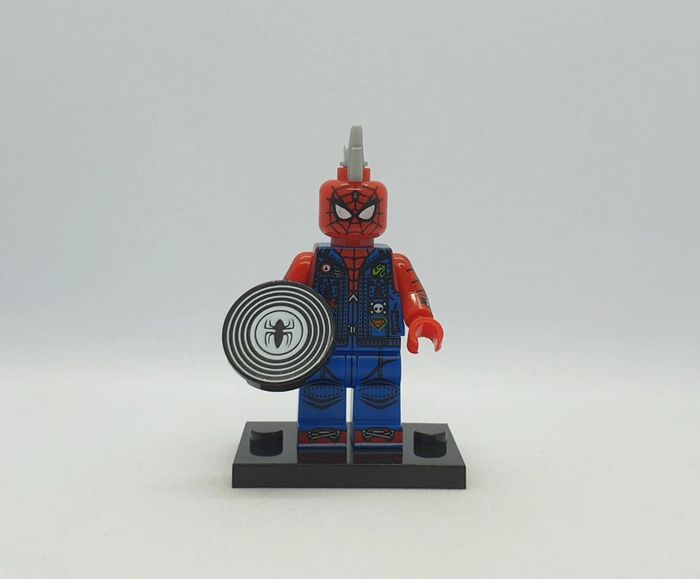 🕷 Figurine Marvel Spider-Man - Spider-Punk - (Style Lego) 🕷