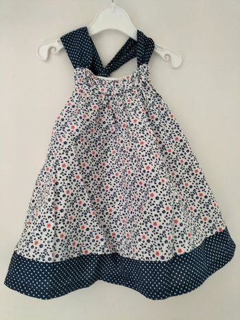 Robe à bretelles 9 mois