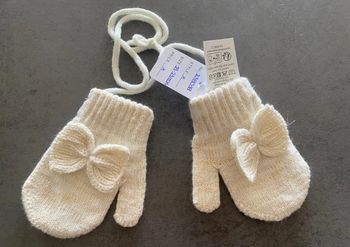 Paire de gants beige doré Mes Petits Cailloux 18/23 mois [ref.23B038]