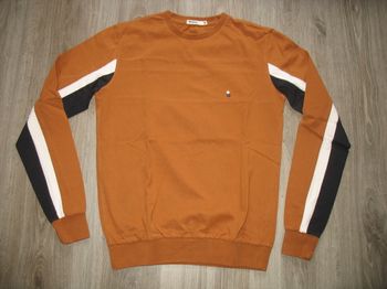 TEE SHIRT ML MARRON "BIZZBEE" - TAILLE XS - n°02