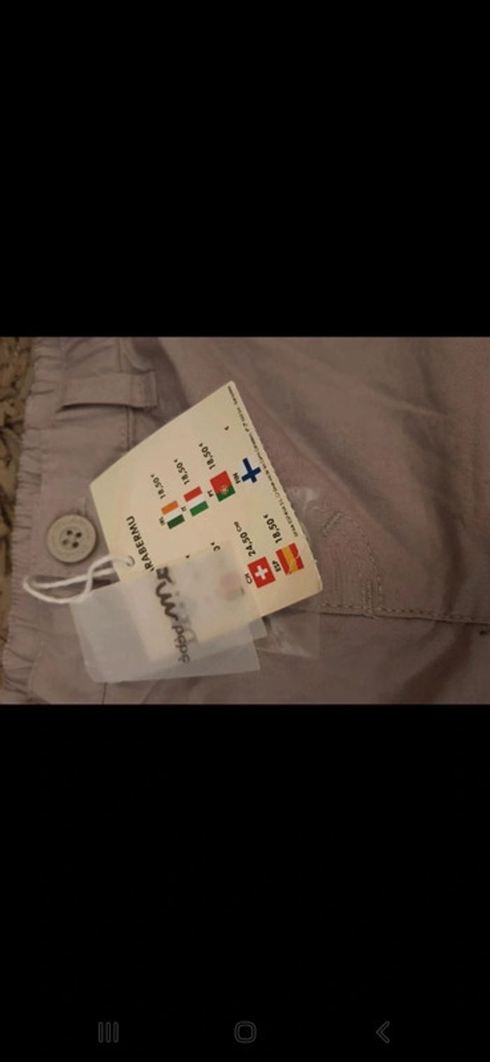 Bermuda neuf DPAM 6 mois - photo numéro 2