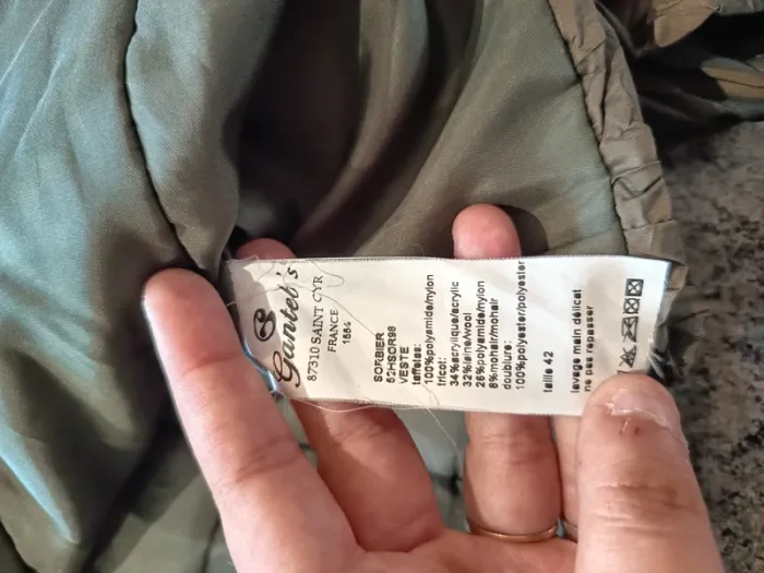 Manteau demi-saison taille 42 saona - photo numéro 3