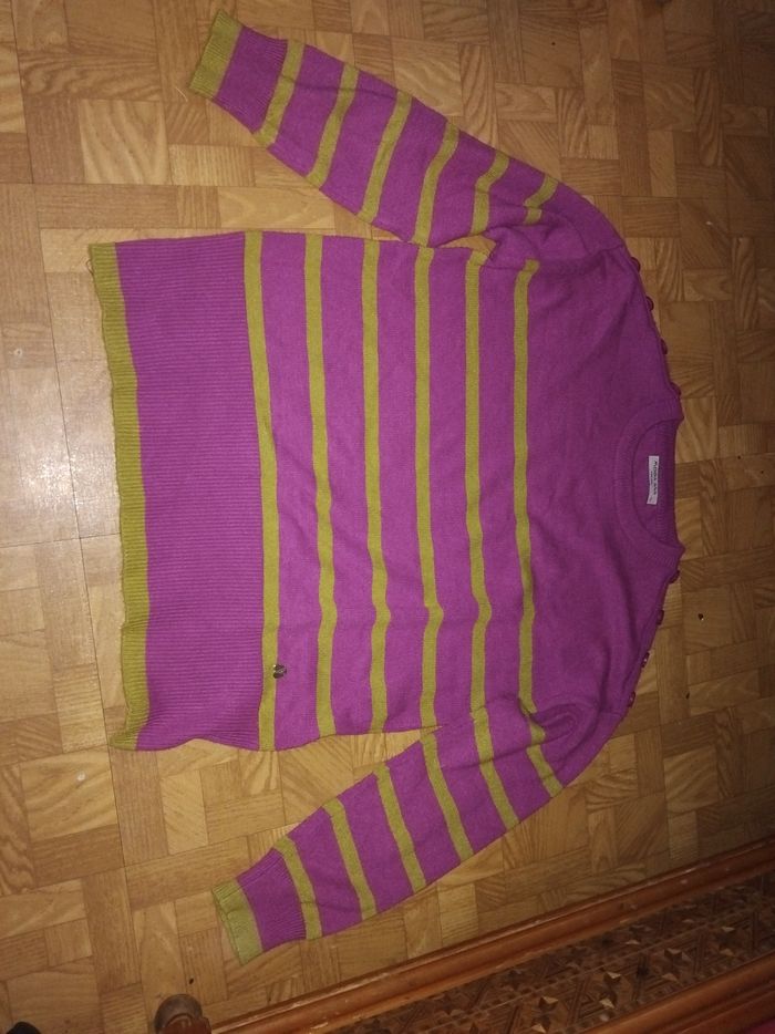 Pull rayé