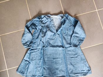 Tunique robe jean souple