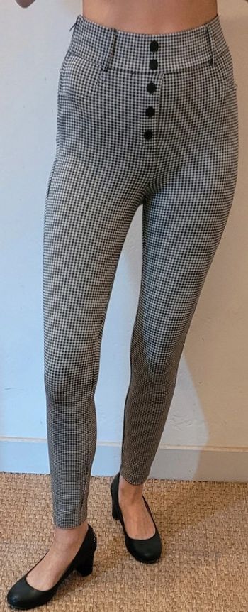 Legging Zara, pieds de poule
