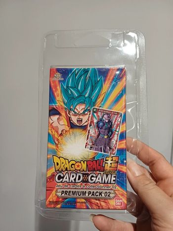 Carte dragon ball premium pack 02
