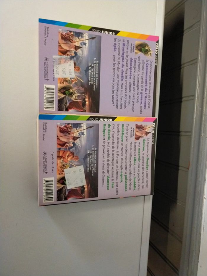 Lot tome 1&2 le seigneur des anneaux - photo numéro 2