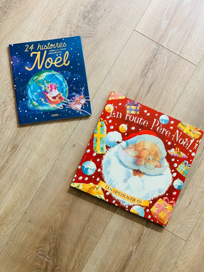 Lot livres sur le thème de noël