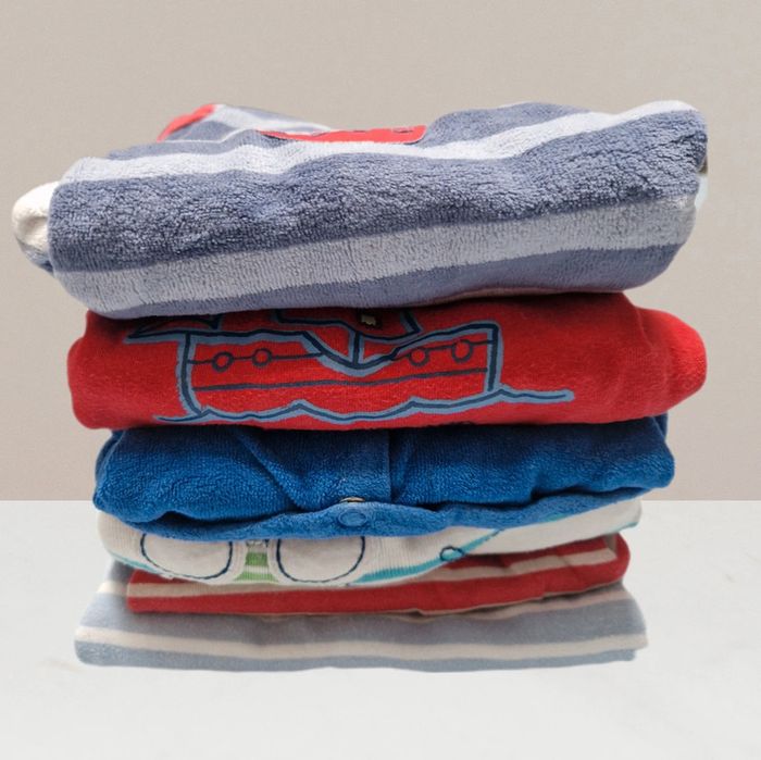 Lot de 6 bodys taille 6 mois