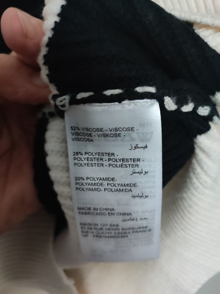 Pull NEUF Marque 123 AVEC étiquette - photo numéro 4