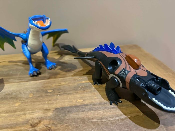 Playmobil dragon, furie, Krokmou et tempête - photo numéro 3