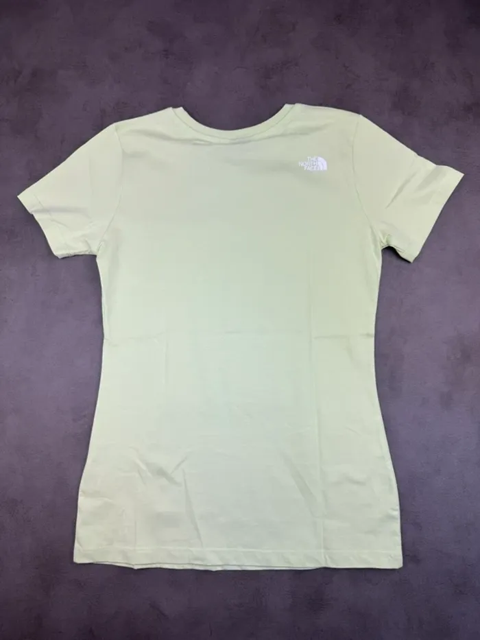 T-shirt The North Face Cintré Vert Menthe Neuf Taille S - photo numéro 5