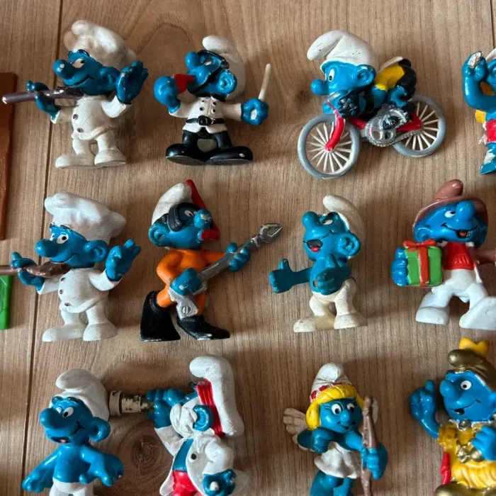 Lot 42 schtroumpfs vintage - photo numéro 11