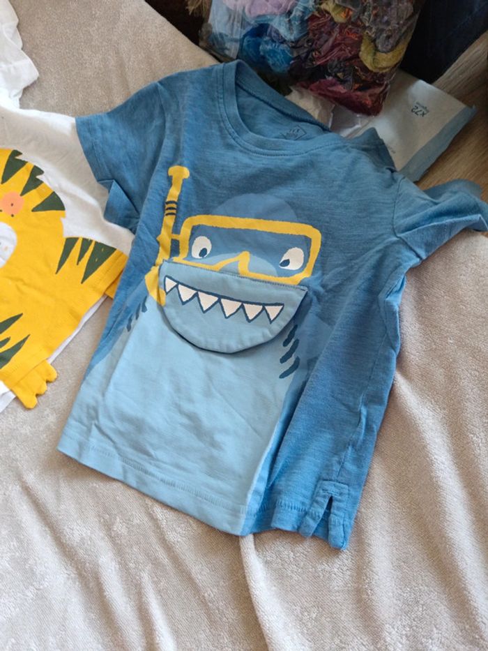 Lot de 3 tee shirts animaux - photo numéro 3