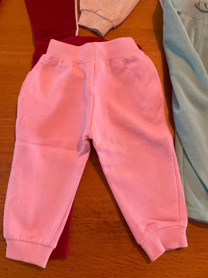 Pantalons souples fille 9-12 mois - photo numéro 7
