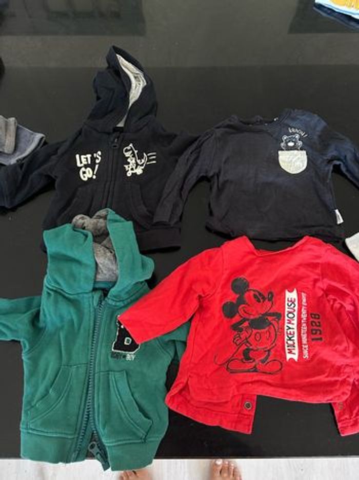 Lots de vêtements garçon 1 mois