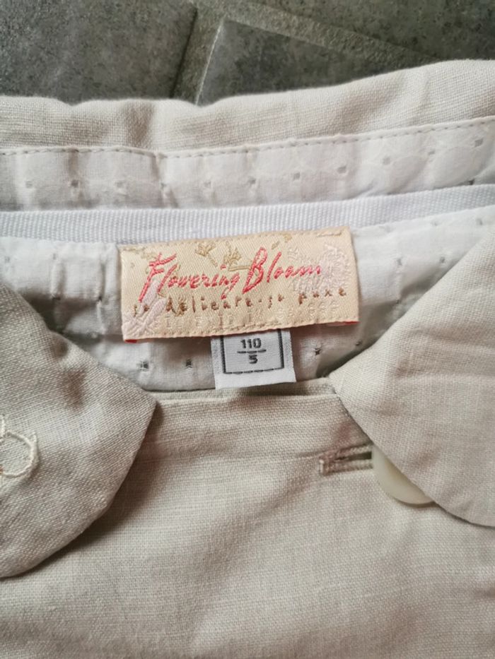 Veste en lin 5 ans chicco - photo numéro 2