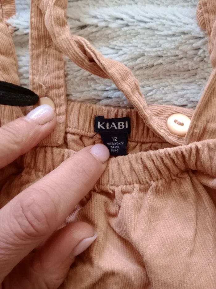 Ensemble fille 12mois short et haut c46 - photo numéro 5