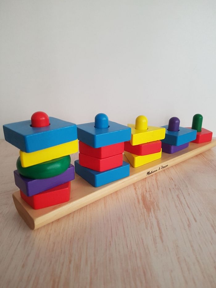 Planche d'activités Melissa&Doug et puzzle bois - photo numéro 7