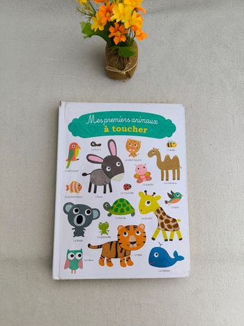 Livre Mes premiers animaux à toucher Auzou