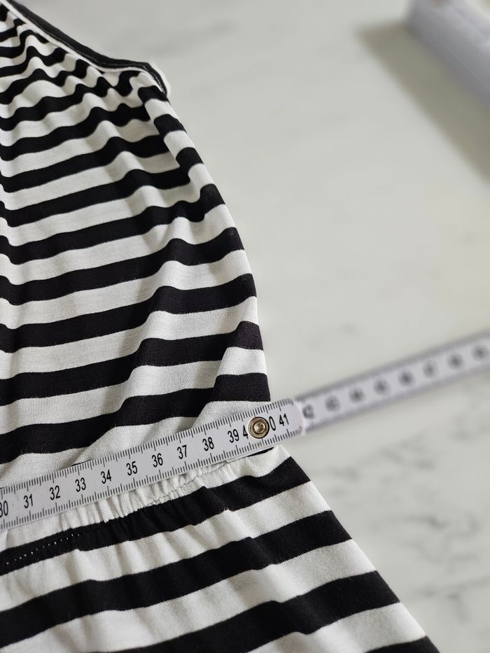 Robe d'été légère H&M – Rayures Marinières taille M - photo numéro 10