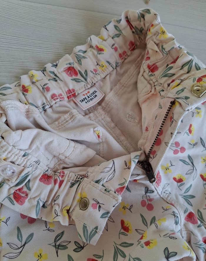 Lot ensemble fille short tee-shirt débardeur Tape à l'oeil TAO Gémo 4 ans - photo numéro 5