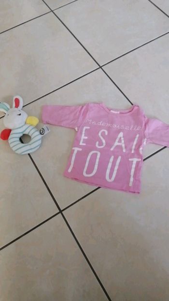 Tee shirt ML 1 mois