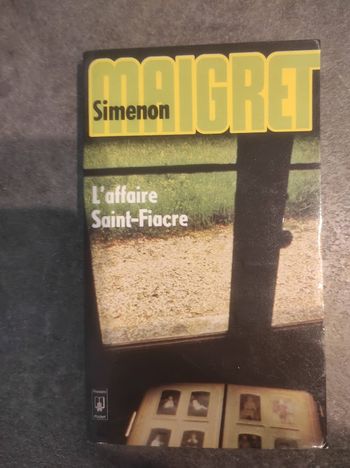 Maigret l'affaire Saint-Fiacre Georges Simenon Pocket 1985 1985