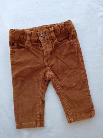 Pantalon Jacadi velours côtelé 6 mois