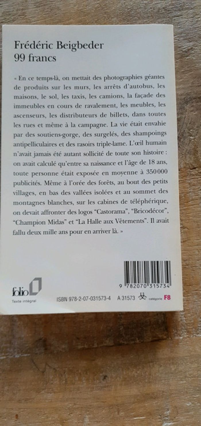 99 francs - Frédéric Beigbeder - photo numéro 2