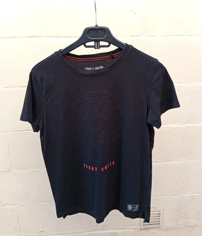 T-shirt Noir Teddy Smith T-skull XS