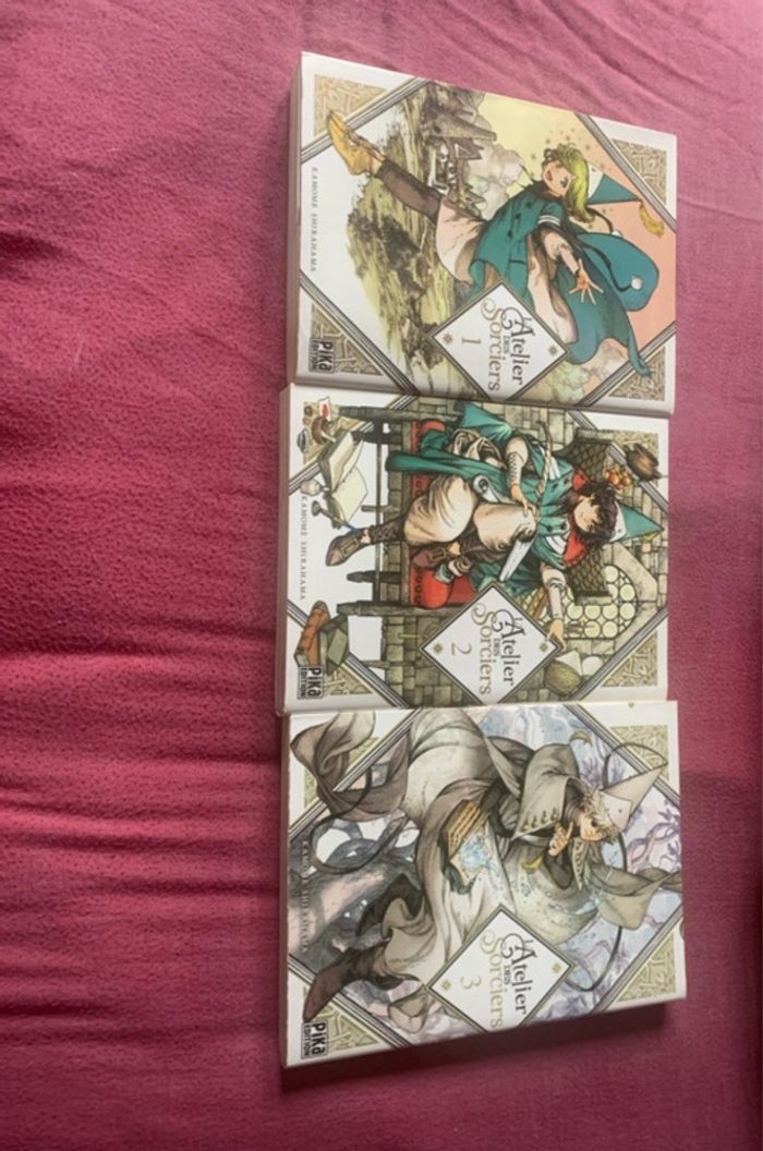 manga l’atelier des sorciers