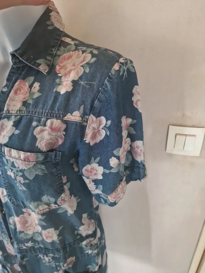 Robe vintage fleurie taille 38 /m très bon etat - photo numéro 6