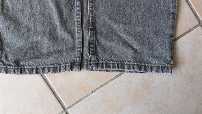 Jean large fille noir Pull&Bear Taille 34 - photo numéro 4