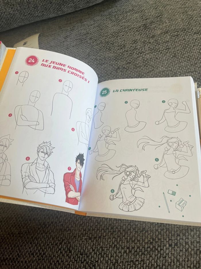 Livre dessiner les mangas - photo numéro 6