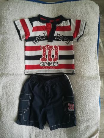 Ensemble été 6 mois garçon