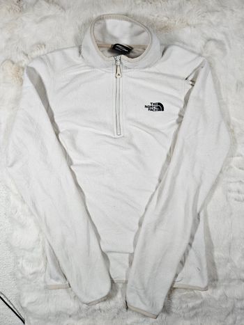 Zip Polaire The North Face Blanc