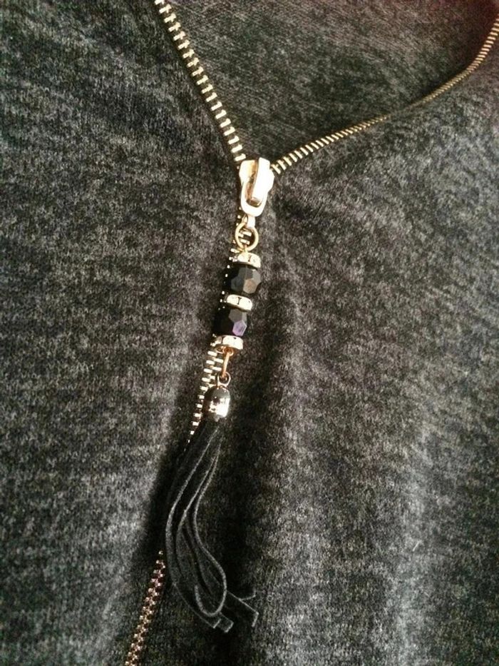 Pull gris foncé 36/38 - photo numéro 2