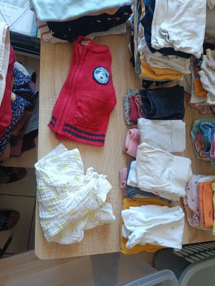 Gros lot de vêtements bébé fille - photo numéro 3
