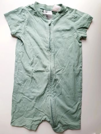 Pyjama d'été barboteuse taille 92 cm H&M zippé