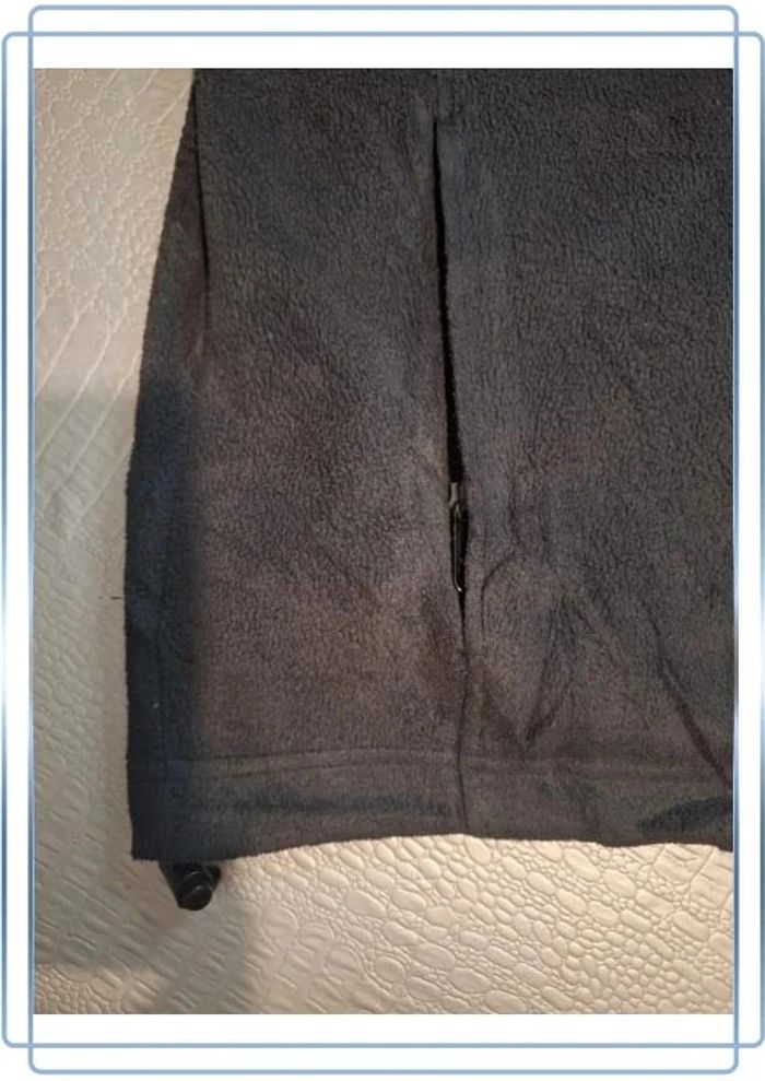 Polaire full zip columbia femme noir - taille M / brodé (270) - photo numéro 9