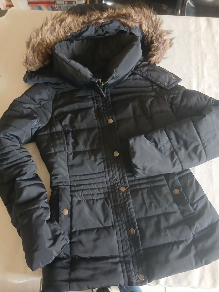 Manteau marine XS