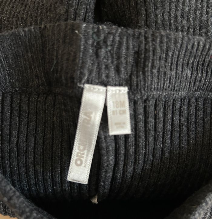 Pantalon legging en maille côtelée taille 18 mois - photo numéro 4
