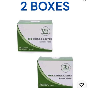 2 CAFÉ BIO DOCTEUR SECRET BOITES DE 6 SACHETS 