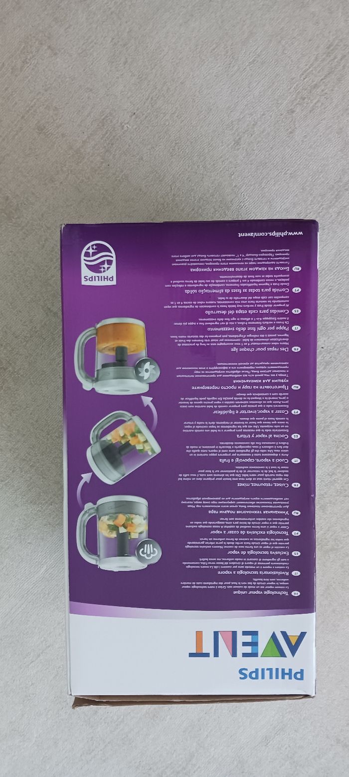 Philips Avent - Robot cuiseur vapeur-mixeur 4 en 1 pour bébé - photo numéro 2