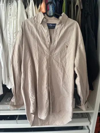 Chemise beige Ralph Lauren