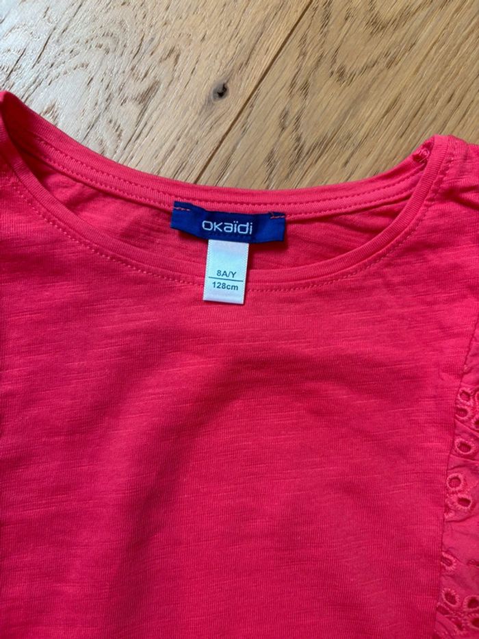 Neuf - T-shirt Okaïdi 8 ans - photo numéro 2