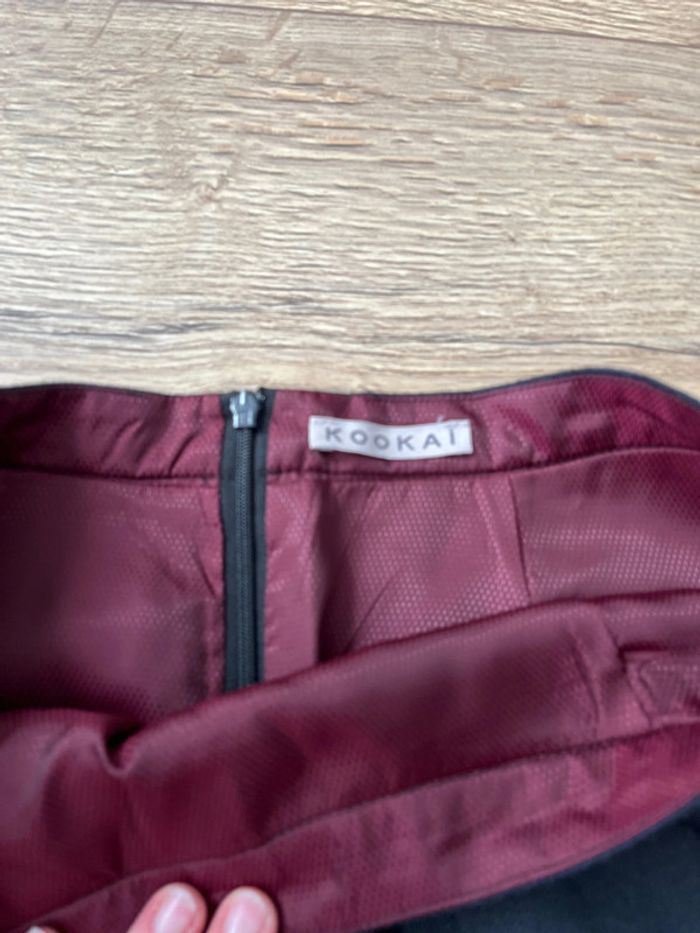 Mini jupe gris foncé - photo numéro 3