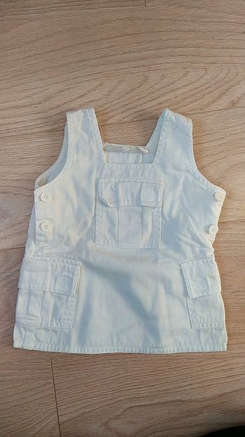 Robe blanche 6 mois