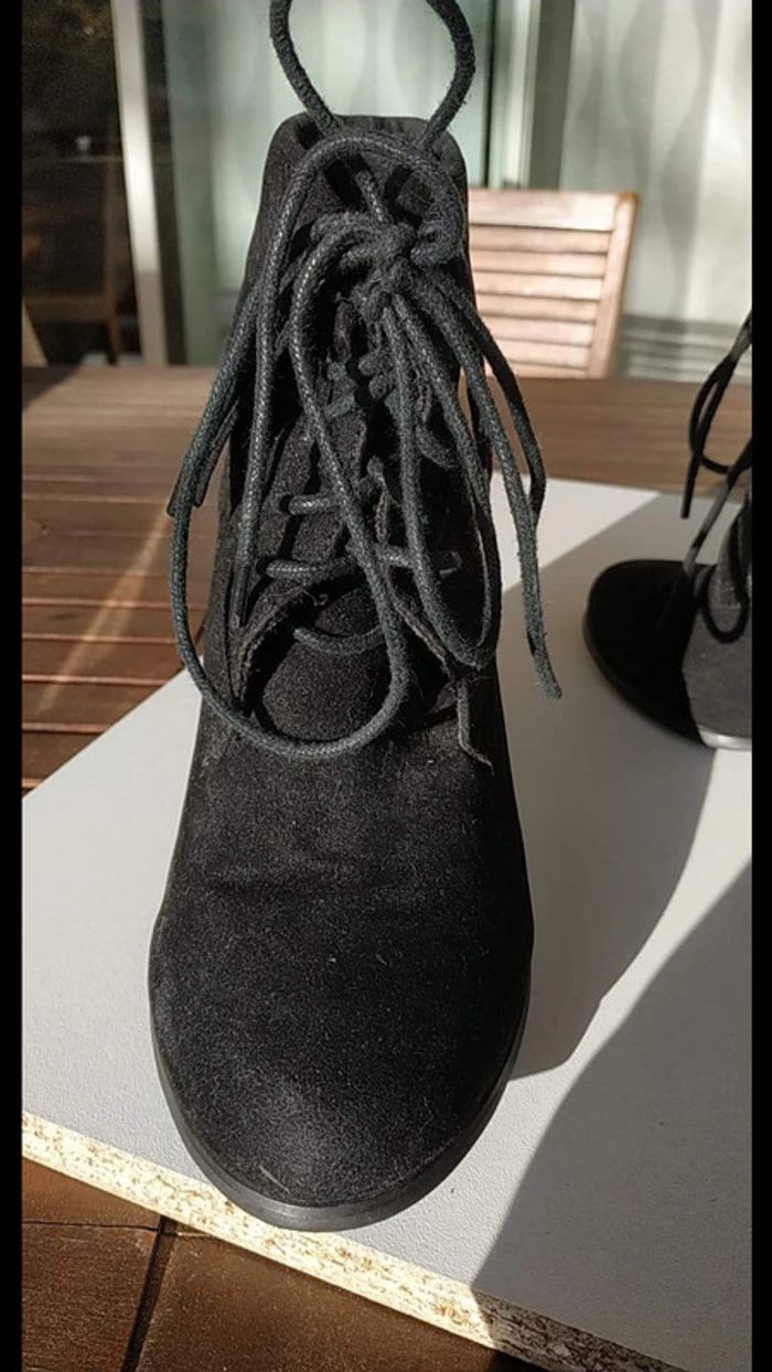 Bottine Compensée noire 41 - photo numéro 7